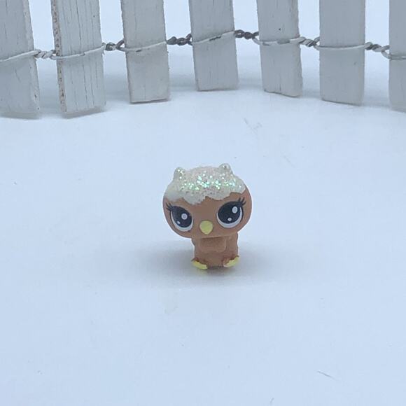 Littlest Pet Shop LPS Teeny Tiny Owl Peg - Picture 1 of 1